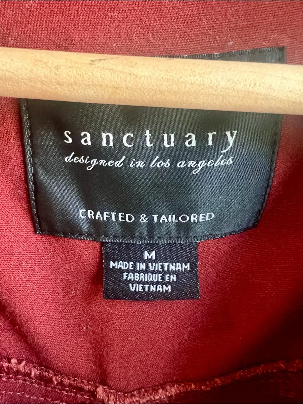 Sanctuary Streetwear Boho Chic Rust Utility Cotton Jacket